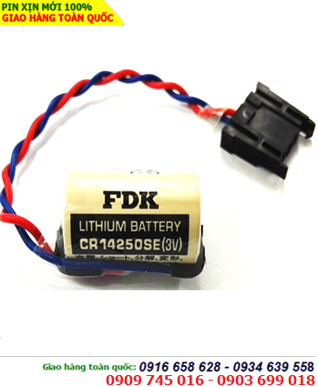 Pin nuôi nguồn FDK CR14250SE lithium 3v 1/2AA 850mAh chính hãng Made in Japan